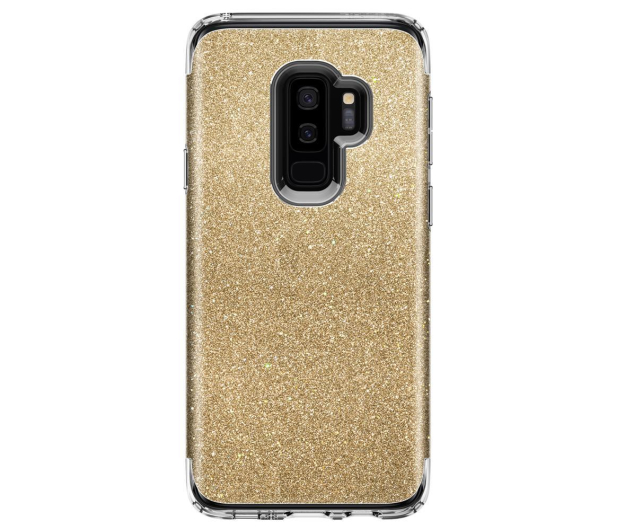 Etui Slim Armor Crystal Glitter do Samsung Galaxy S9+ złote - 424920 - zdjęcie 3